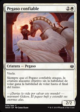 Pegaso confiable / Trusted Pegasus