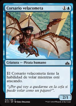 Corsario velacometa / Kitesail Corsair