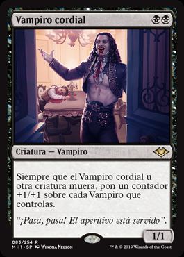 Vampiro cordial / Cordial Vampire