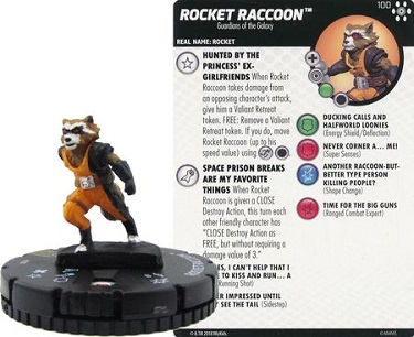 100 - Rocket Raccoon