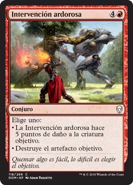 Intervención ardorosa / Fiery Intervention