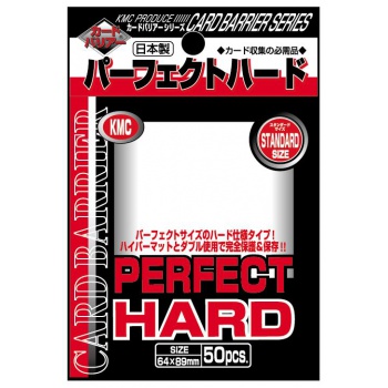 KMC - Sleeves Perfect Hard (50 Sleeves)