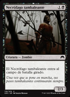 Necrófago tambaleante / Shambling Ghoul