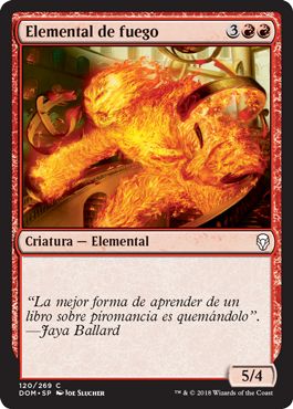 Elemental de fuego / Fire Elemental