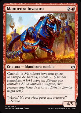 Mantícora invasora / Invading Manticore
