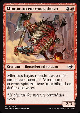 Minotauro cuernoespinazo / Spinehorn Minotaur