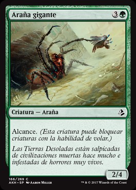 Araña gigante / Giant Spider