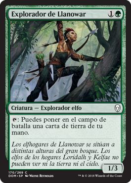 Explorador de Llanowar / Llanowar Scout