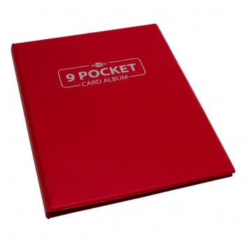 Blackfire - 9 Pocket Card Album - Red