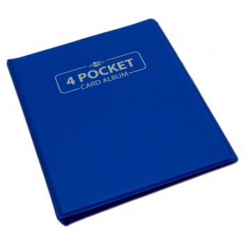 Blackfire - 4 Pocket Card Album - Blue