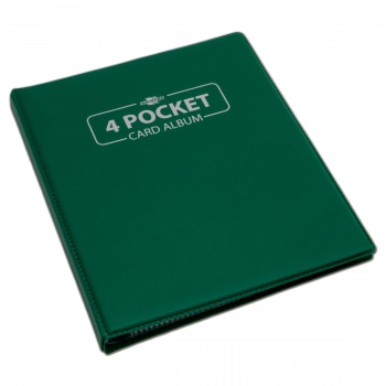 Blackfire - 4 Pocket Card Album - Green