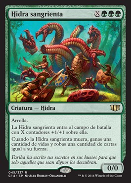 Hidra sangrienta / Lifeblood Hydra
