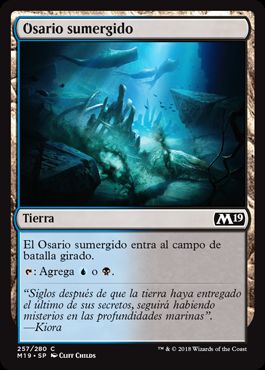 Osario sumergido / Submerged Boneyard