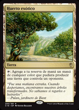 Huerto exótico / Exotic Orchard