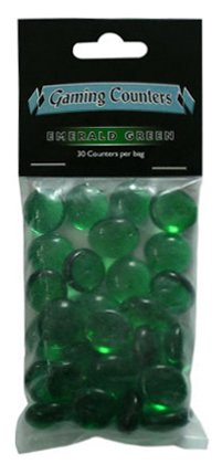 Arcane Tinmen - Contadores Emerald Green (30 Uds)