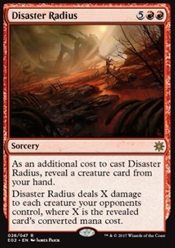 Radio de desastre / Disaster Radius