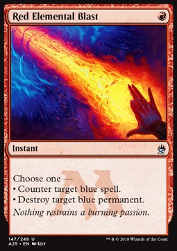 Ráfaga elemental roja / Red Elemental Blast