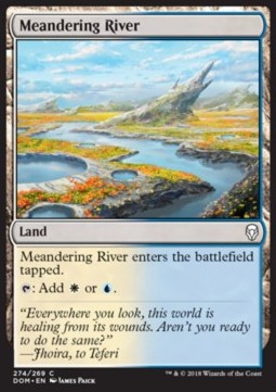 Río serpenteante / Meandering River