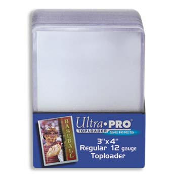 Ultra Pro - Regular Toploader 3" x 4" (pack 25 Uds.)