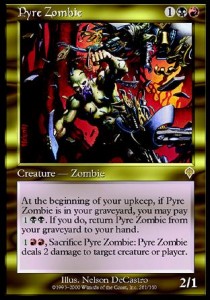 Zombie de la Pira / Pyre Zombie