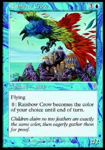 Cuervo Arcoiris / Rainbow Crow