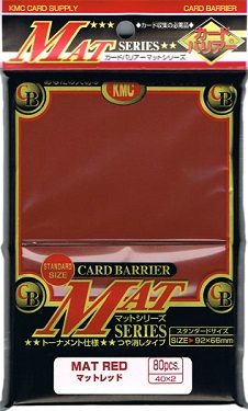 KMC - Mat Red 80 Uds.