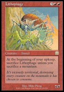 Litofago / Lithophage