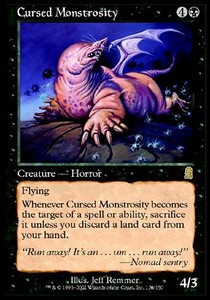 Monstruosidad maldita / Cursed Monstrosity
