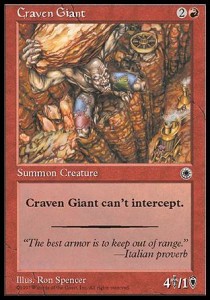 Gigante cobarde / Craven Giant