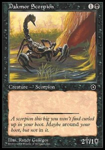 Escorpion de Dakmor / Dakmor Scorpion