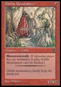 Montañés trasgo / Goblin Mountaineer