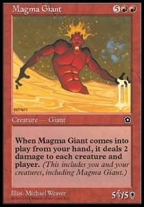 Gigante de magma / Magma Giant