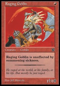 Trasgo furioso / Raging Goblin
