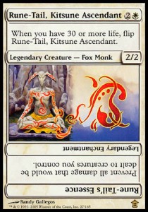 Cola-Runa, ascendente kitsune / Rune-Tail, Kitsune Ascendant