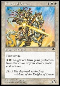 Caballero del alba / Knight Of Dawn