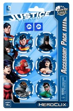 DC Heroclix - Justice League Trinity War Dice & Token Pack