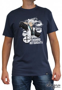 Bleach: Camiseta - Toshiro Hitsugaya - Azul - (Size L)