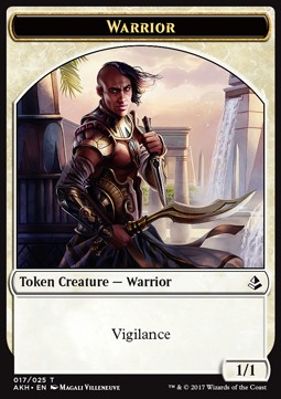 Token guerrero / Warrior Token