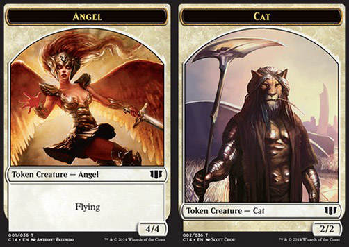 Token angel / felino / Angel / Cat Token