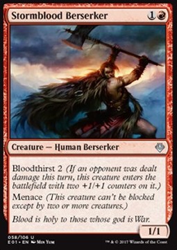 Berserker tormenta de sangre / Stormblood Berserker