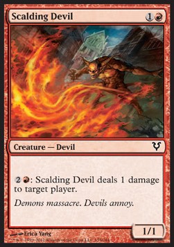 Diablo abrasador / Scalding Devil