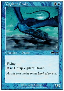 Draco vigilante / Vigilant Drake