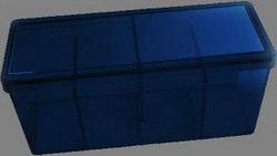 Dragon Shield - Caja acrilica azul para 4 decks