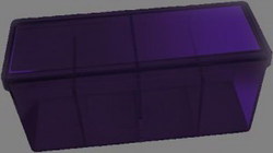 Dragon Shield - Caja acrilica violeta para 4 decks