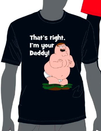 Padre de familia: Camiseta I'm Your Daddy (Talla M)