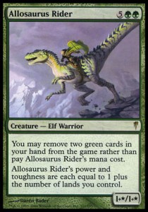 Jinete de alosaurio / Allosaurus Rider