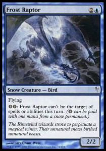 Raptor escarchado / Frost Raptor