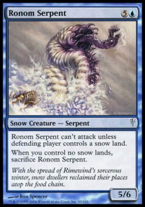 Serpiente de Ronom / Ronom Serpent
