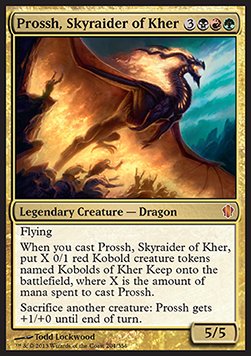 Prossh, incursor celestial de kher / Prossh, Skyraider of Kher