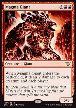 Gigante de magma / Magma Giant